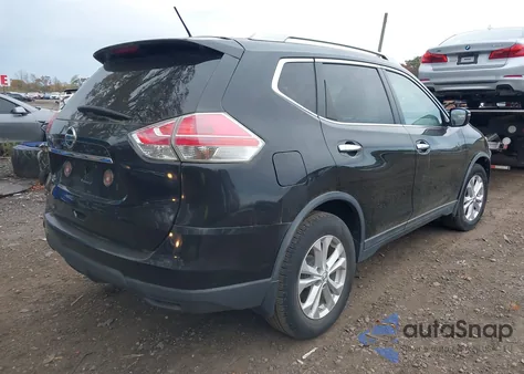 2015 Nissan Rogue Sv из США, поврежденный, VIN KNMAT2MV0FP552188